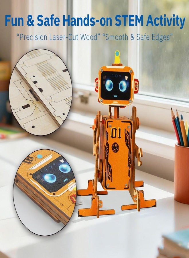 Giggleway STEM Robotics Kit for Kids 8-12, Voice-Control Interactive Smart Robot Science Kit for Kids Age 8-12, for Science & Tech Enthusiasts - Image 3
